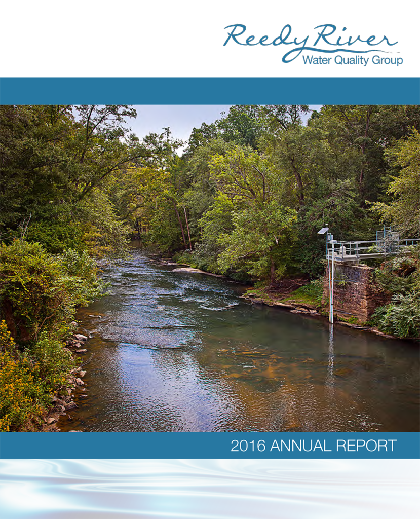 2016 Annual Report: Reedy River Water Quality Group